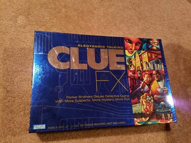 Talking Clue FX Board Game