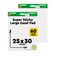 Post-it Easel Pad Made with Recycled Paper, 25 in x 30 in, White, 30 Sheets/Pad, 2 Pads/Pack, Great for Virtual Teachers and Students (559RP)