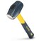 ESTWING Sure Strike Drilling/Crack Hammer - 3-Pound Sledge with Fiberglass Handle &amp; No-Slip Cushion Grip - MRF3LB