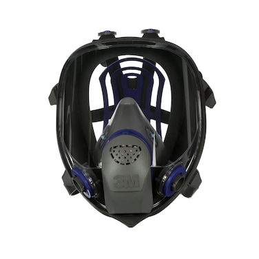 3M Ultimate FX Full Facepiece Reusable Respirator, FF-403, NIOSH, ANSI, Six-Strap Harness for a Secure Comfortable Fit, Cool Flow Valve, Passive Speaking Diaphragm, Large