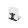 Umbra Buddy Napkin Holder, Black, 6.13 Inch L x 3 Inch W x 4.38 Inch H