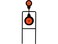 BIRCHWOOD CASEY World of Targets Easy-to-Use Durable Steel Spinner Target with High Visibility Target Spots for Maintenance-Free Rifle/Handgun Shooting