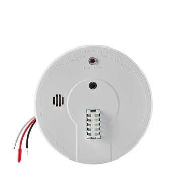 Kidde Heat Detector, Hardwired with Battery Backup &amp; 2 LEDs, Interconnect Capability, Ideal for Garages