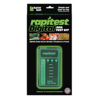 Rapitest Soil Test Kit for Gardens, Vegetables, Flowers and Lawns. USA designed and assembled soil tester completely, quickly and accurately measures/analyzes soil pH acidity and garden nutrients