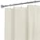Zenna Home Clear Shower Curtain Liner, Heavyweight, Beige, 10-Gauge Vinyl, 72" x 72" Inches, Transparent Shower Liner for Showers and Bathtubs with Rustproof Grommets, Premium Bathroom Shower Liners