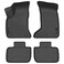 Husky Liners Weatherbeater Floor Mats   Fits 2011-2023 Chrysler 300 &amp; Dodge Charger (Rear Wheel Drive only)   Front &amp; 2nd Row, 4-pc Black - 98081