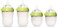Comotomo 5 oz and 8 oz Baby Bottles, 4 Pack