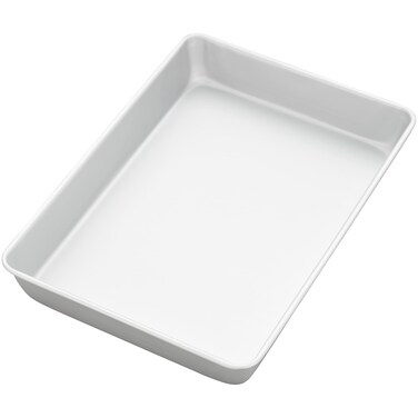 Wilton Aluminum 9x13 Inch Rectangular Sheet Pan, Made With Natural Anodized Aluminum, Made Without PFAS, Bakeware Optimal For Even Heating