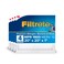Filtrete 20x20x1 AC Furnace Air Filter, MERV 13, MPR 1900, Premium Allergen, Bacteria &amp; Virus Filter, 3-Month Pleated 1-Inch Electrostatic Air Cleaning Filter, 4-Pack (Actual Size 19.69x19.69x0.78 in)