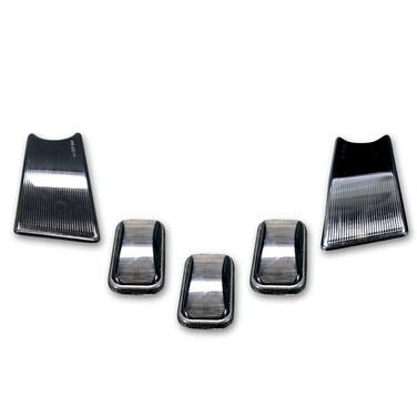 Recon 264160BK Smoked Cab Roof Lights 2002-2006 Hummer H2 / AM General (10-Piece Set)