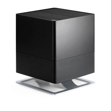 Stadler Form humidifier Oskar, energy-saving humidifier for rooms up to 540 square feet, evaporator with automatic switch-off, dimmable LEDs, very quiet, black