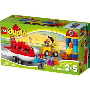 LEGO DUPLO Town Airport 10590 Buildable Toy for 3-Year-Olds