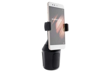 Belkin Car Cup Mount - Car Cup Mount For Phone - Phone Car Mount - Phone Stand - Phone Grip - Car Phone Holder Mount Compatible with iPhone, Samsung, Nokia, &amp; Other Smartphones - Black