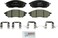 BOSCH BC888 QuietCast Premium Ceramic Disc Brake Pad Set- Compatible With Select Infiniti EX, FX, G, M (25, 35, 37, 45, 56), Q40, Q45, Q70, QX50, QX70; Nissan 350Z, 370Z, Murano, Pathfinder; FRONT