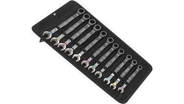 Wera 05020013001 6000 Joker , 1 Set of ratcheting Combination Wrenches, 11 Pieces