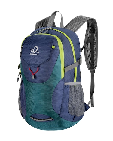 WATERFLY Lightweight Packable Hiking Backpack: 30L Foldable Travel Daypack Ultralight Camping Day Pack for Woman Man