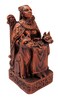 Dryad Design Freya Statue Norse Goddess of Love, War and Magick 7 3/4" - Viking Pagan Home Decor (Wood Finish)