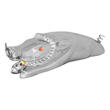 GG Grand General 48400 Chrome Wild Boar Hood Ornament