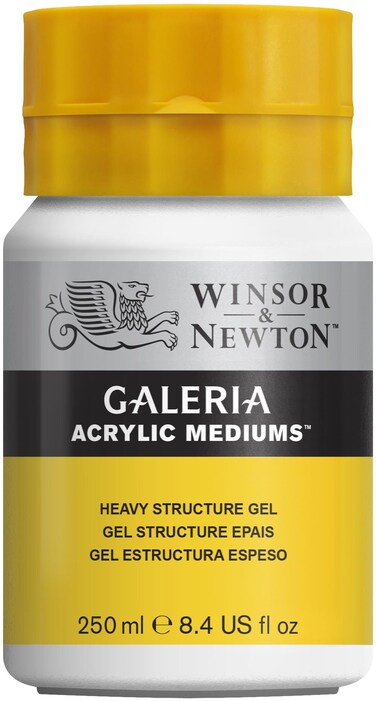 Winsor &amp; Newton Galeria Acrylic Heavy Structure Gel, 8.4-oz (250ml) Jar