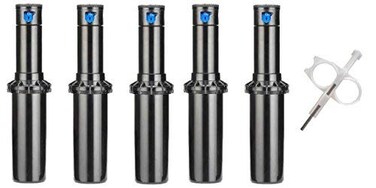 Hunter PGP Ultra Rotor Sprinkler Heads - 5 Pack - Includes Adjustment Tool