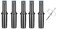 Hunter PGP Ultra Rotor Sprinkler Heads - 5 Pack - Includes Adjustment Tool