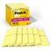 Post-it Super Sticky Notes, 4x4 in, 12 Pads, 2X The Sticking Power, Canary Yellow, Recyclable (675-12SSCP)