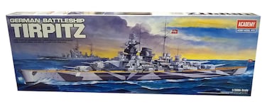 Academy 1/350 German Pocket Battleship Tirpitz Ship Plastic Model Kit #14111