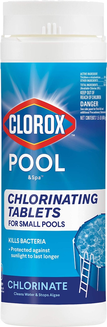 Clorox Pool&amp;Spa Small Pool 1" Chlorinating Tablets 1.5 lb