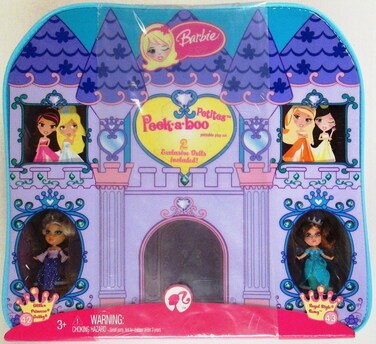 Barbie Peek-a-Boo Purse and Playset Purple