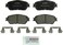 BOSCH BC906 QuietCast Premium Ceramic Disc Brake Pad Set - Compatible with Select Lexus ES300, ES330; Toyota Avalon, Camry, Sienna, Solara, Tacoma; FRONT