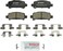 BOSCH BC770 QuietCast Premium Ceramic Disc Brake Pad Set - Compatible with Select Subaru Baja, Forester, Impreza, Legacy, Outback; REAR