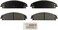 BOSCH BE1058 Blue Ceramic Disc Brake Pad Set - Compatible With Select Chrysler 200, 300; Dodge Caliber, Challenger, Charger, Magnum; FRONT