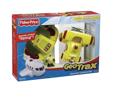 Fisher-Price Transportation System Remote Control Bi-Plane with Loopy Loco &amp; Darren