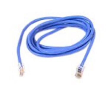 Belkin 30ft Cable Patch CAT5-UTP 4PR RJ45M BLU (A3L791-30-BLU)