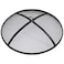 Sunnydaze Heavy-Duty Steel Mesh Fire Pit Screen - Fire Pit Spark Screen with Handle - 24-Inch Diameter