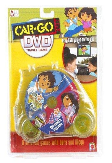 Mattel Car-Go Fun: Go Diego Go! And Dora DVD Travel Game