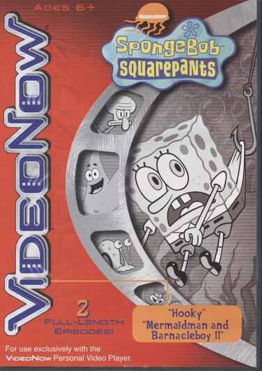 Video Now Spongebob Squarepants "Hooky", "Mermaidman and Barnacleboy II" Toy