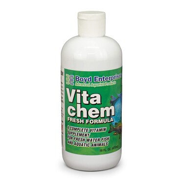 ABE16710 Freshwater Vitachem for Aquarium, 16-Ounce,Black