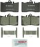 BOSCH BC870 QuietCast Premium Ceramic Disc Brake Pad Set - Compatible with Select Lexus LS430; FRONT