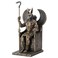 Veronese Design 10 5/8" Tall Egyptian God Anubis Sitting on Throne Statue Cold Cast Resin Antique Bronze Finish Sculpture