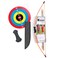 Bear Archery 1st Shot Bow Set for Youth, Recommended Ages 4-7, Ambidextrous, Continuous Draw Weight Up to 12 lb., Continuous Draw Length Up to 16-inches