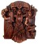 Dryad Design Celtic Goddess Brigid Brigit Wall Plaque - Triple Goddess Home Decor - Wood Finish Art