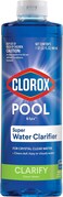 Clorox&reg; Pool&amp;Spa&trade; Swimming Pool Super Water Clarifier, Creates Crystal Clear Pool Water, 1 Quart (Pack of 1)