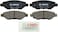 BOSCH BC1337 QuietCast Premium Ceramic Disc Brake Pad Set - Compatible with Select Cadillac CTS, SRX; Chevrolet Camaro; Saab 9-4X; REAR