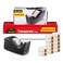 Scotch Transparent Tape with C60 Desktop Dispenser, Versatile, Cuts Cleanly, Engineered for Office and Home Use, 3/4 x 1000 Inches, Boxed, 12 Rolls, 1 Dispenser (600K-C60)