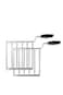 Smeg 2 Sandwich Racks for 2-Slice Toaster