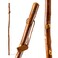 Brazos Rustic Wood Walking Stick, Hawthorn, Traditional Style Handle, for Men &amp; Women, Made in The USA