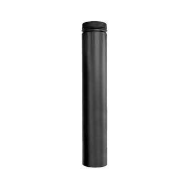 Selkirk Metalbestos Black 266036 6 X 36-Inch Matte Double Wall Smoke Pipe
