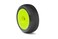 AKA Products 14001VRY Racing Buggy I-Beam Super Soft Evo Wheel Pre-Mounted Yellow Tire, Scale 1:8