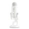 Logitech for Creators Blue Yeti USB Microphone for Gaming, Streaming, Podcasting, Twitch, YouTube, Discord, Recording for PC and Mac, 4 Polar Patterns, Studio Quality Sound, Plug &amp; Play-Whiteout